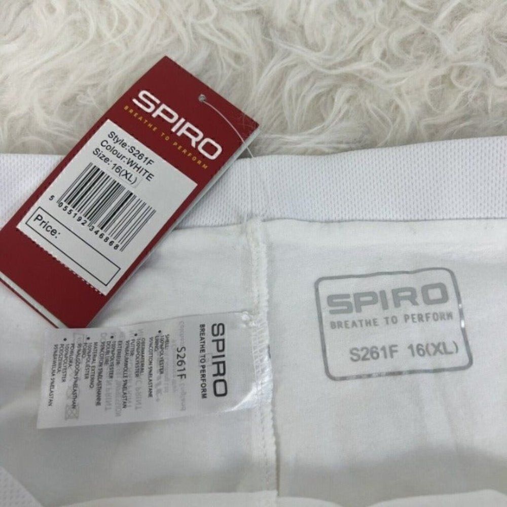 NWT SPIRO Women's White Sport Fitness Golf Tennis Skirt Skort Large 16 XL - Picture 4 of 12